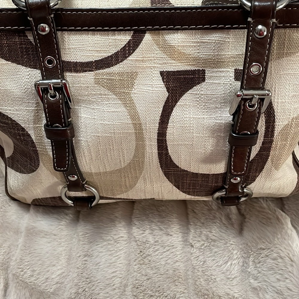 Coach gallery canvas tote bag B24 - Picture 11 of 15